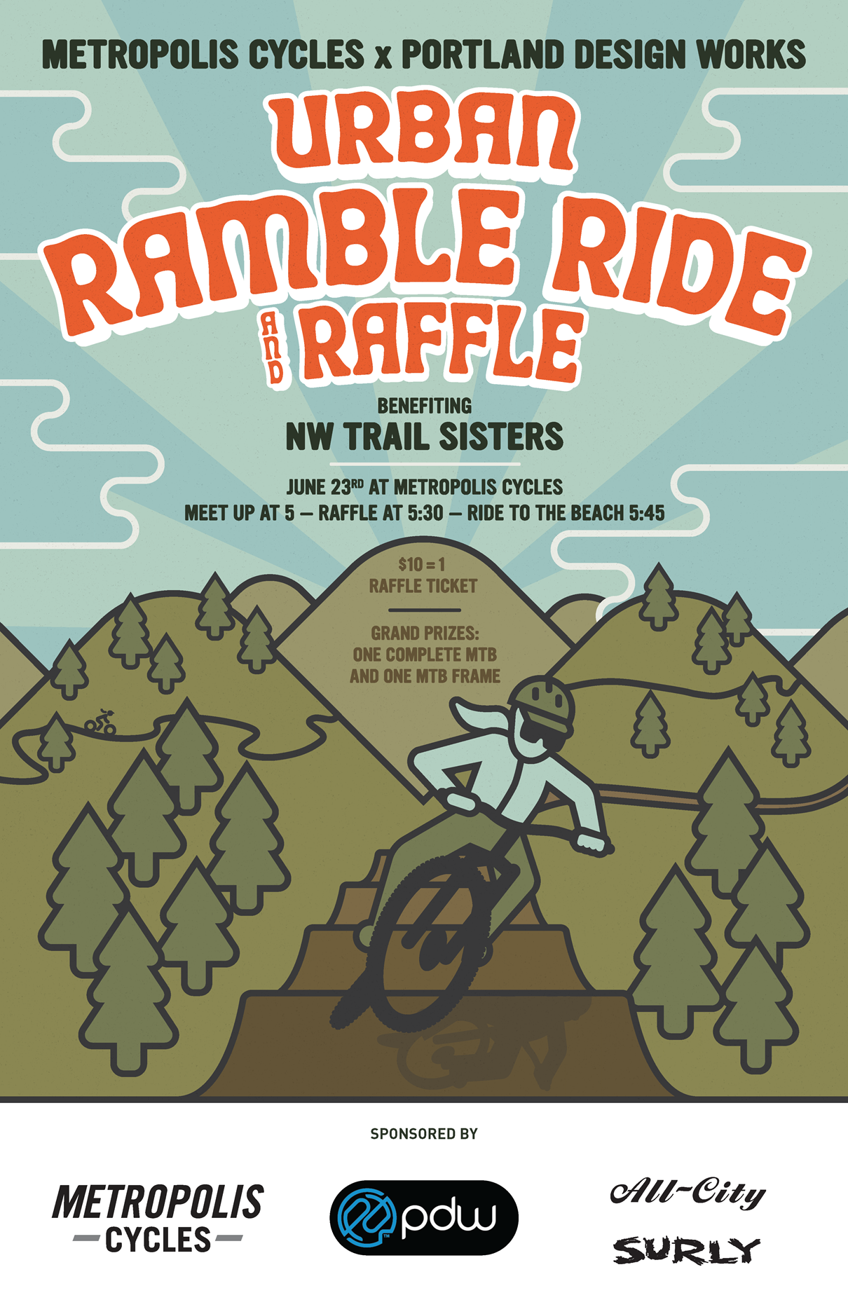 Metropolis Cycles x PDW - Urban Ramble 2023