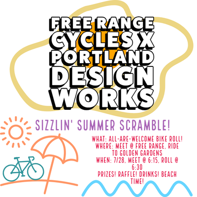 Free Range Cycles x PDW - Sizzlin' Summer Scramble 2023